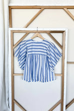 Load image into Gallery viewer, Emerson Fry Basalie Top | Scallop Blue Stripe