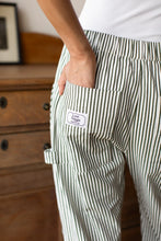 Load image into Gallery viewer, Emerson Fry Family Cargo Pant | Moss Stripe Organic