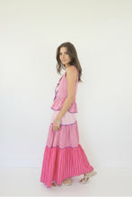 Load image into Gallery viewer, Nibi MKT Drue Skirt | Pink Summer Stripe