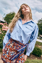 Load image into Gallery viewer, Hunter Bell Evangeline Shirt | Oxford Blue