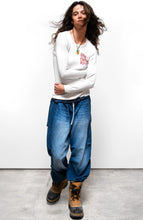 Load image into Gallery viewer, FREECITY LNL SUPERVINTAGE SUPERYUMM Thermal Top | Laundry Whites