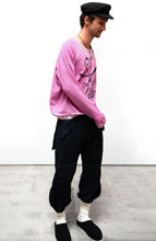 Load image into Gallery viewer, FREECITY FREE CITY BASIC-GOODNESS SCHULZ SUPERVINTAGE YUMM raglan | SNOOPY PINKPOWDER