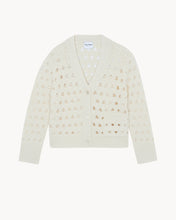 Load image into Gallery viewer, Kujten Cashmere Cardigan Leocadia | White