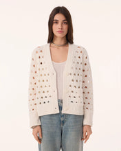 Load image into Gallery viewer, Kujten Cashmere Cardigan Leocadia | White
