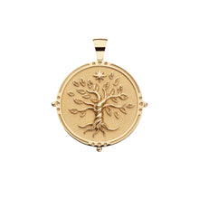 Load image into Gallery viewer, Jane Win FAITH Original Pendant Coin On 18&quot; Drawn Link Chain