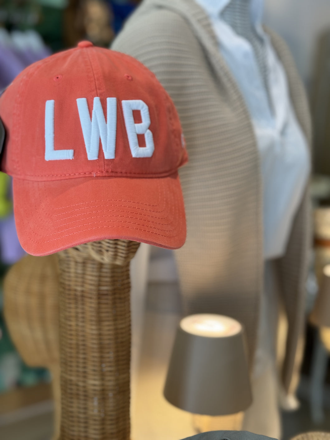 Lewisburg “LWB” Hat West Virginia | Summer Coral