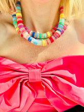 Load image into Gallery viewer, Gather Goods Rainbow Vinyl Necklace