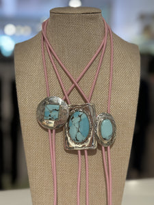 Gather Goods Turquoise Bolo Necklaces | Assortment