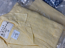 Load image into Gallery viewer, Frank &amp; Eileen | Eileen Relaxed Button-Up Shirt Yellow Stripe