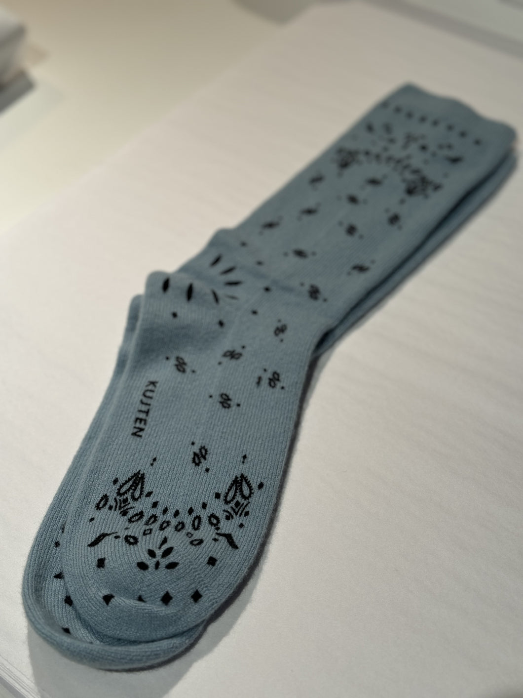 Kujten Paris Sig Bandana Cashmere Socks | Assortment