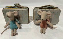 Load image into Gallery viewer, Maileg Fairy/Angel Mouse in Suitcase | Rose or Mint