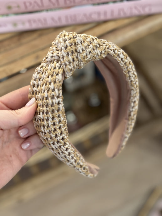 Raffia Knot Headband