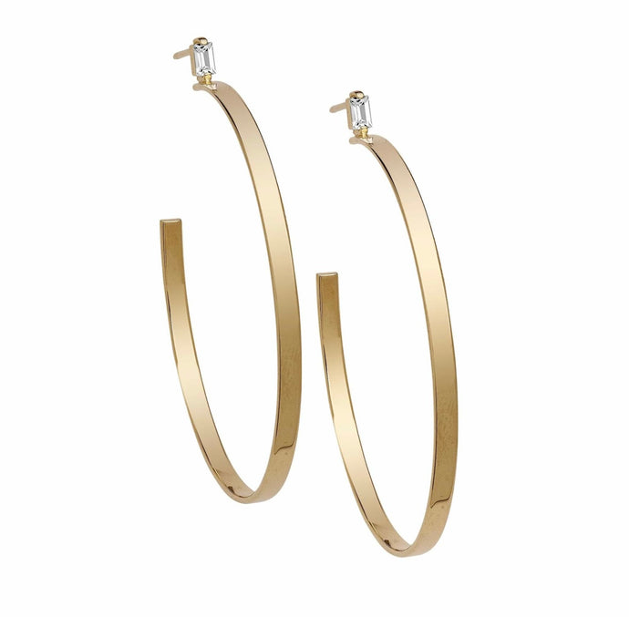 Jennifer Zeuner Gemma 2” Hoops