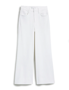 Frank & Eileen Galway Gaucho Jean | Italian Dream Denim White