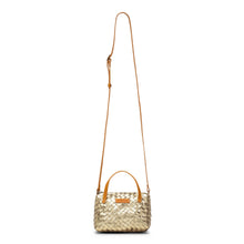 Load image into Gallery viewer, Ushamama Gemmina Crossbody Bag | Woven Platino