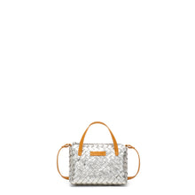 Load image into Gallery viewer, Uashmama Gemmina Crossbody Bag | Woven Silver