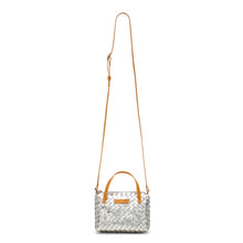 Load image into Gallery viewer, Uashmama Gemmina Crossbody Bag | Woven Silver