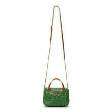 Load image into Gallery viewer, Uashmama Gemmina Crossbody Bag | Woven Green