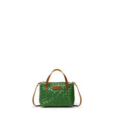Load image into Gallery viewer, Uashmama Gemmina Crossbody Bag | Woven Green