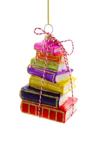 Stack Of Books Ornament
