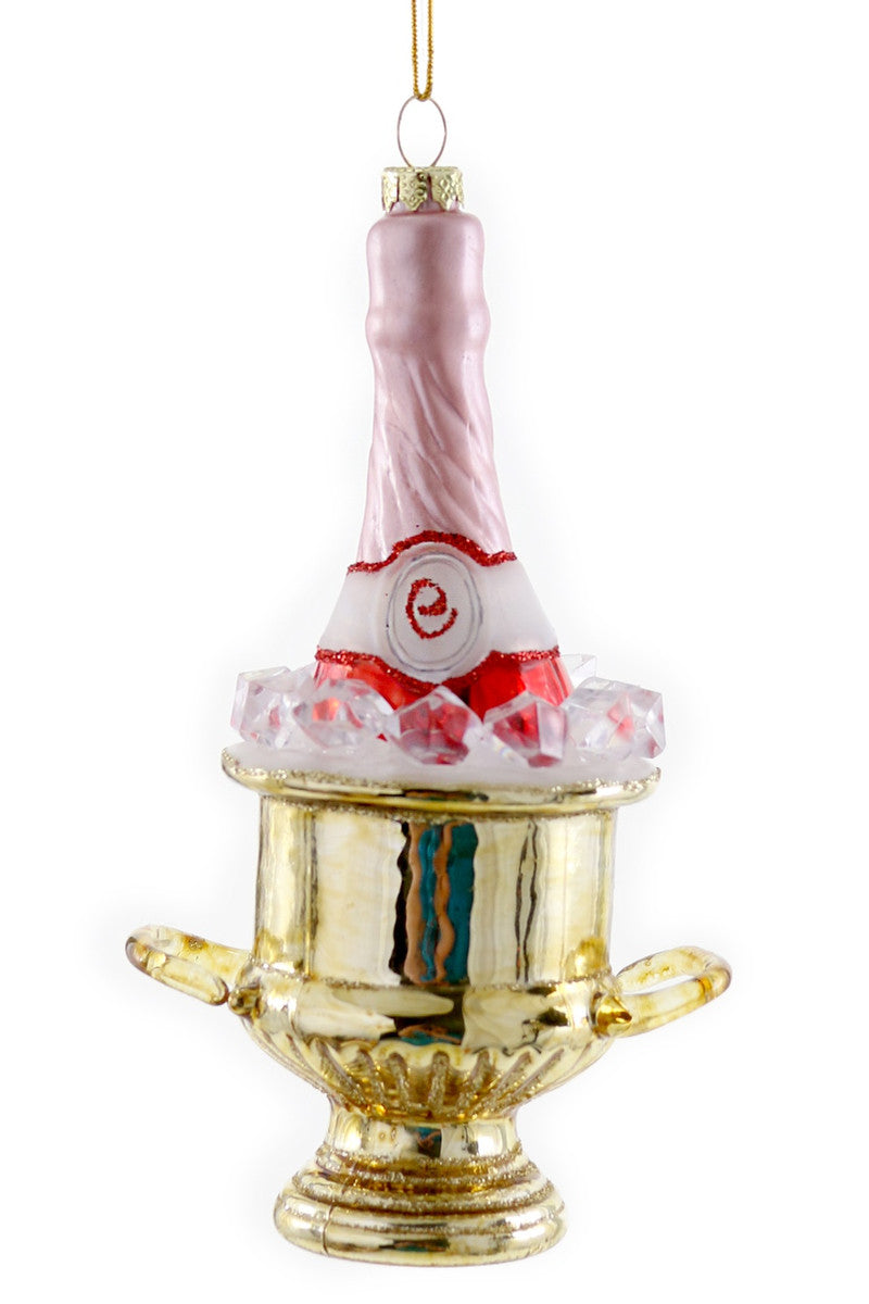 Champagne On Ice Ornament