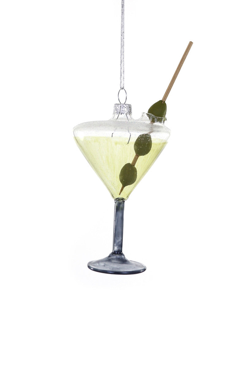 Big Olive Martini Ornament