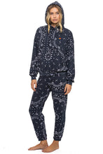 Load image into Gallery viewer, Aviator Nation BANDANA RELAXED PULLOVER HOODIE | CHARCOAL