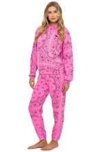 Load image into Gallery viewer, Aviator Nation BANDANA SWEATPANTS | NEON PINK