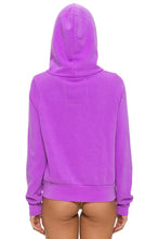 Load image into Gallery viewer, Aviator Nation 5 STRIPE HOODIE | NEON PURPLE