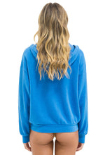 Load image into Gallery viewer, Aviator Nation 5 Stripe Relaxed Hoodie | Cobalt Blue Neon