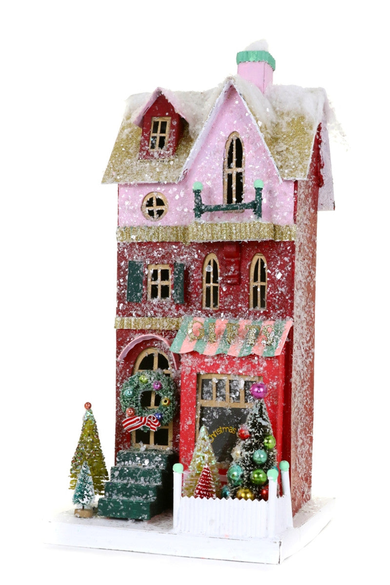 Gift Shop Christmas Village House