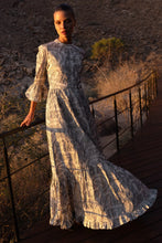 Load image into Gallery viewer, Oliphant High Neck Bell Maxi | Herod Cream