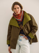 Load image into Gallery viewer, Hunter Bell Howell Cropped Trench | Khaki Brown