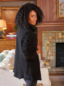 Frank & Eileen Tipperary English Trench Coat | Black