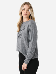 Jumper1234 Frenchie Crew Sweater