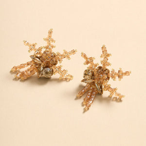 Mignonne Gavigan Rudy Champagne Studs