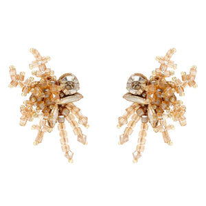 Mignonne Gavigan Rudy Champagne Studs