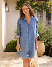 Load image into Gallery viewer, Frank &amp; Eileen Mary Shirt Dress | Vintage Stonewashed Indigo