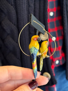 Nach France Hand Painted Animal Earrings | Assortment