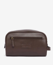 Load image into Gallery viewer, Barbour Leather Wash Bag