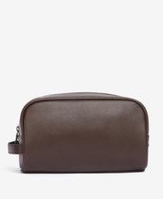 Load image into Gallery viewer, Barbour Leather Wash Bag