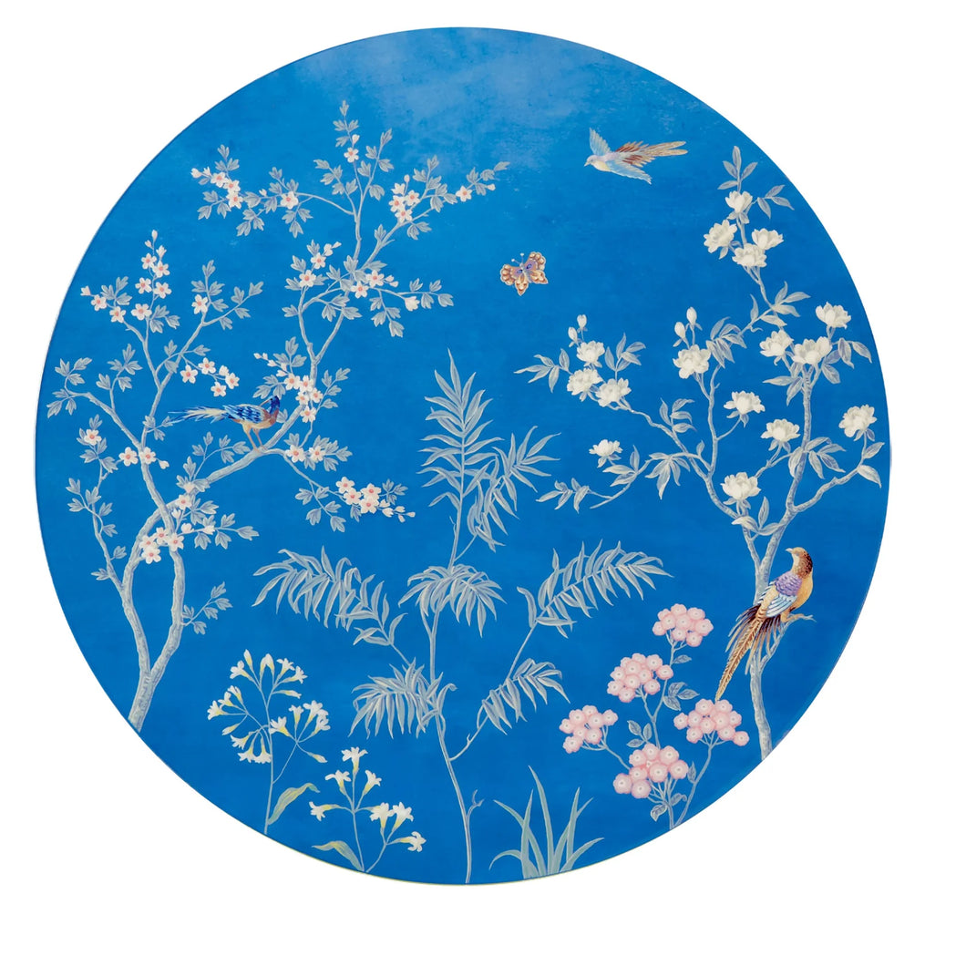 Chinoiserie Lacquered Placemats | Set Of 4