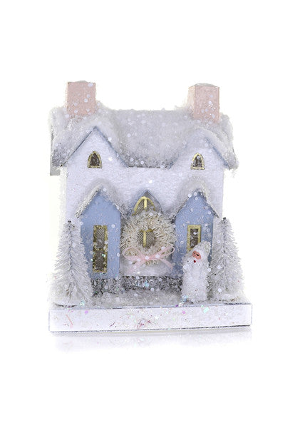 White French Vanilla Christmas Cottage