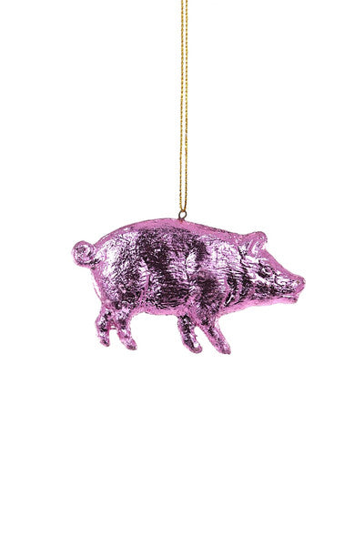 Pink Pig Ornament