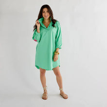 Load image into Gallery viewer, Caryn Lawn Preppy Dress | Green