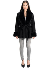 Load image into Gallery viewer, Love Token Charlotte Coat | Black