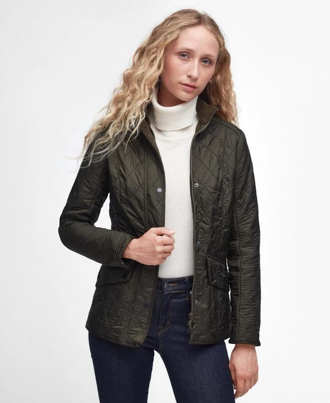 Barbour Women’s Calvary Polarquilt Jacket | Olive