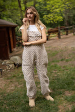 Load image into Gallery viewer, Marea Scout Overalls | Ivory Blue Birdseye
