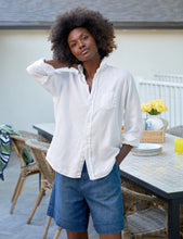Load image into Gallery viewer, Frank &amp; Eileen | Eileen Washed Linen Button Down | White