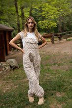 Load image into Gallery viewer, Marea Scout Overalls | Ivory Blue Birdseye